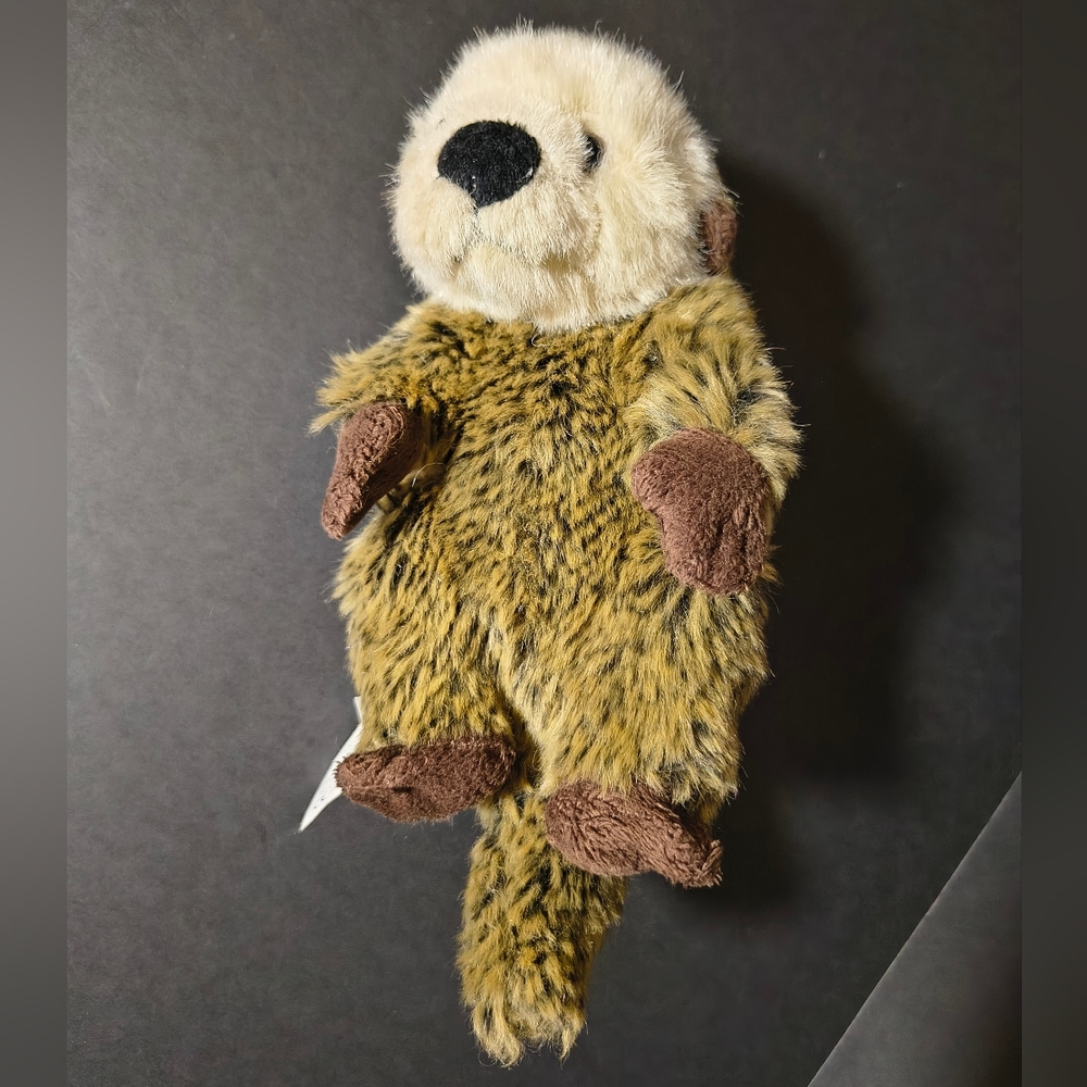 Vintage Otis The Otter Kamik Plush Stuffed Animal Brown